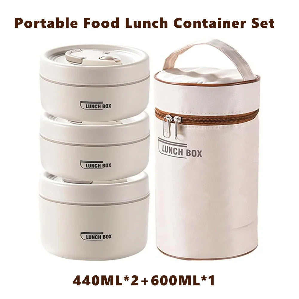 TrendBomb™ Portable Insulated Lunch Set