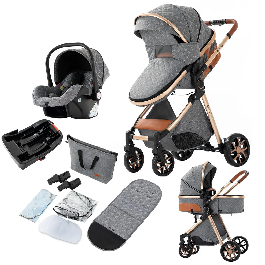 TrendBomb™ 3-in-1 Lightweight Travel Baby Stroller