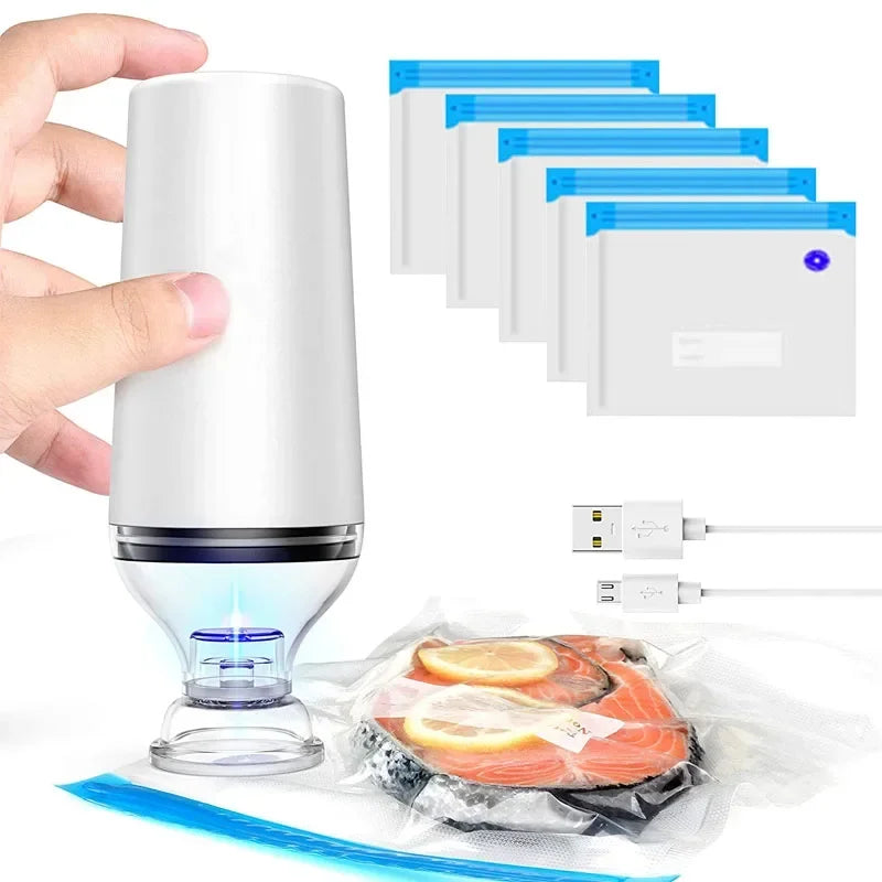TrendBomb™ USB Vacuum Sealer Kit