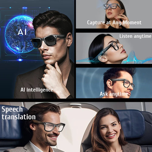 TrendBomb™ 8MP AI Smart Glasses