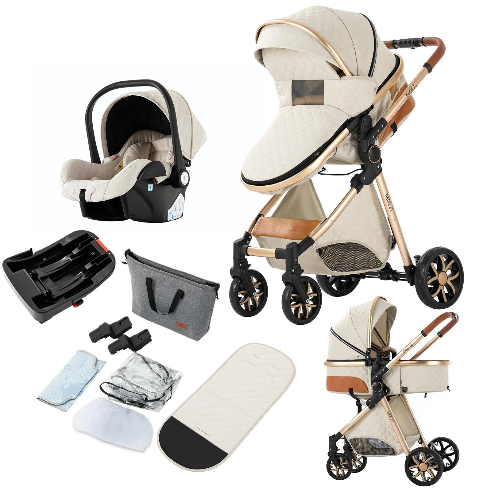 TrendBomb™ 3-in-1 Lightweight Travel Baby Stroller