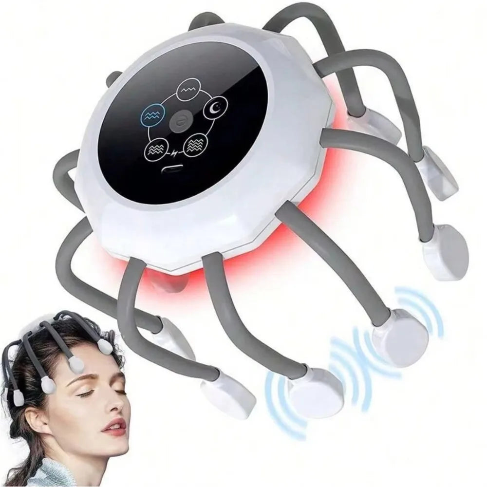 Trendbomb™ Octopus Claw 8-Claw Electric Scalp Massager