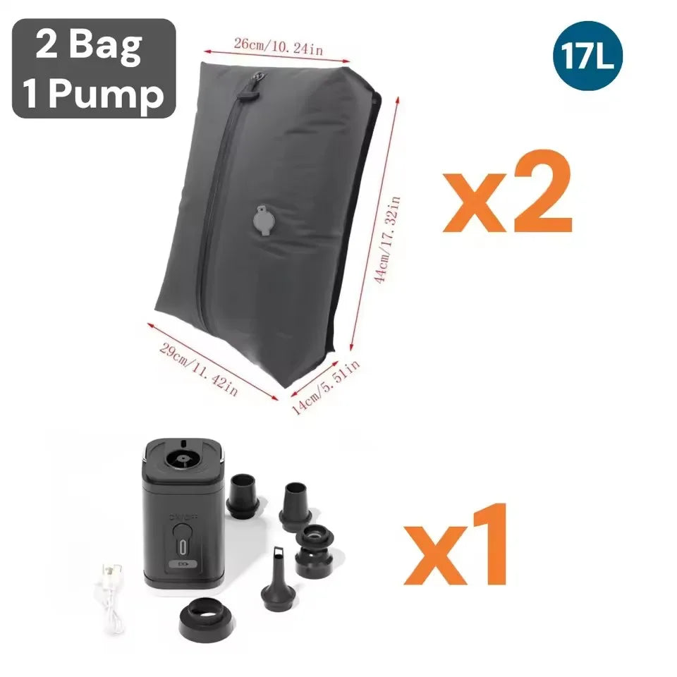 TrendBomb™ Vacuum Compression Bag + Pump