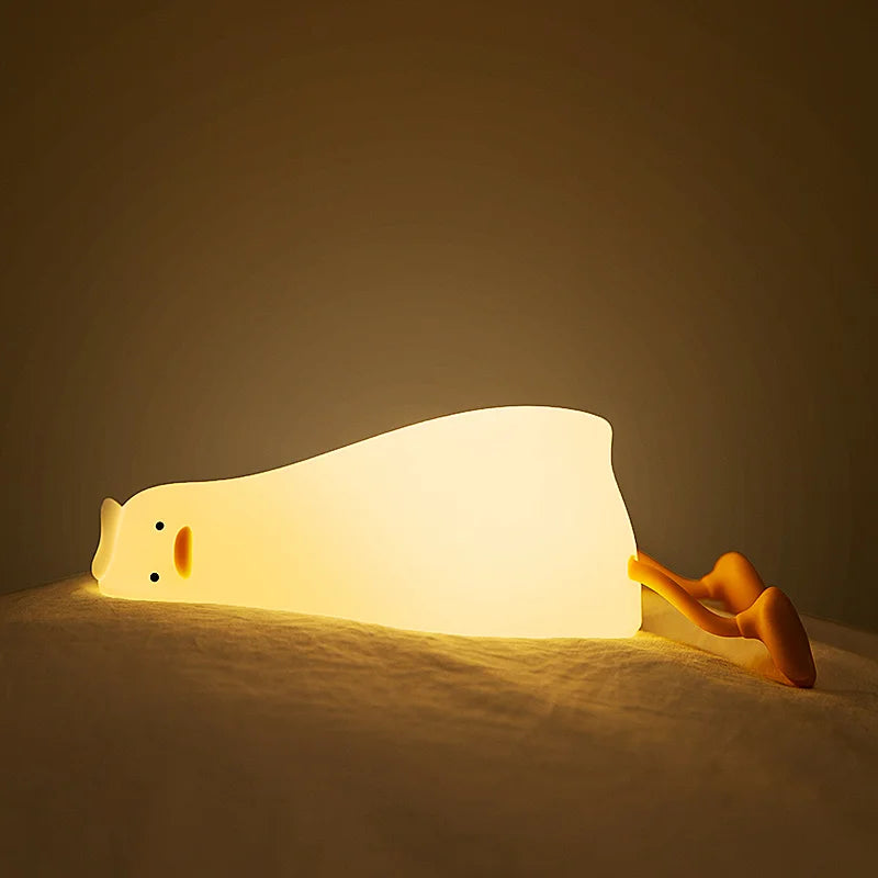 TrendBomb™ Lying Duck Silicone Touch Lamp