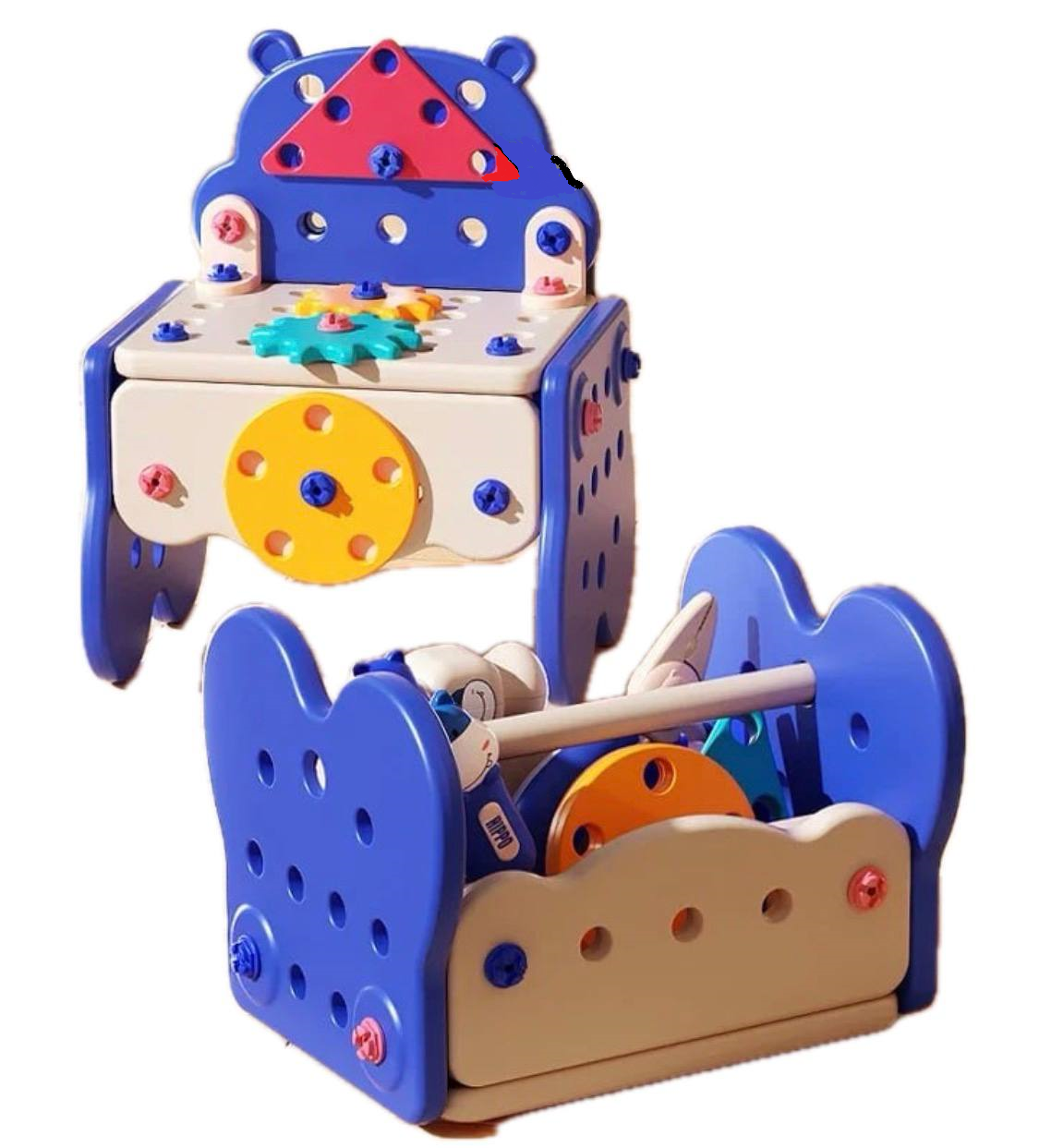 TrendBomb™ Kids Electric Drill Toolbox Playset